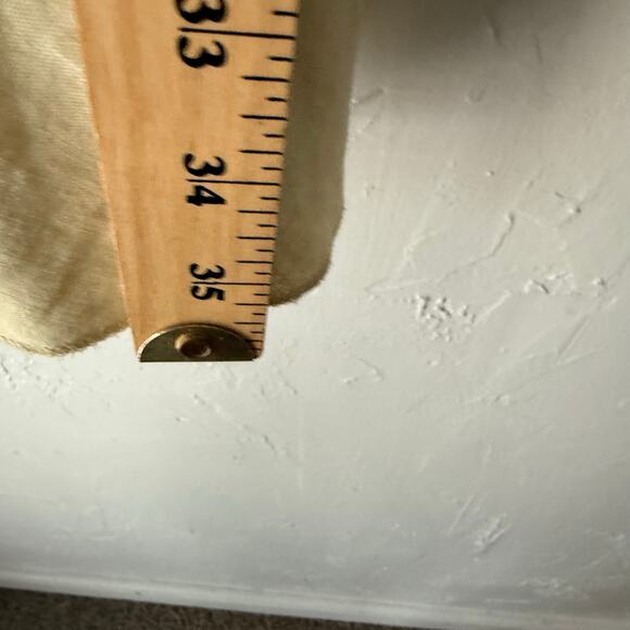 Y2K Max Rave‎ Beige Linen Mini Dress S Embroidered Floral Cottagecore - Picture 10 of 10